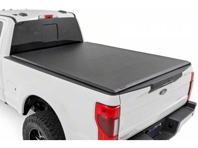 Rough Country Soft Roll Up Tonneau Cover (17-23 F-250 Super Duty w/ 6-3/4-Foot Bed)
