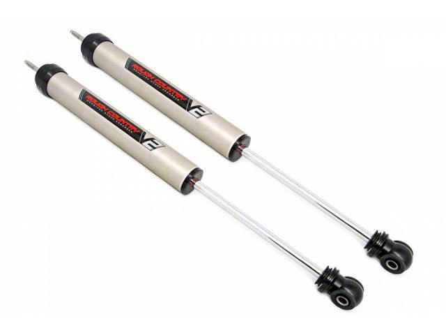 Rough Country V2 Monotube Front Shocks for 2 to 4-Inch Lift (11-24 4WD F-250 Super Duty)