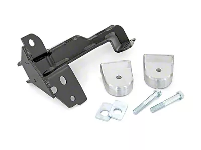 Rough Country 2-Inch Front Leveling Kit with Track Bar Bracket (17-24 4WD F-350 Super Duty, Excluding Tremor)