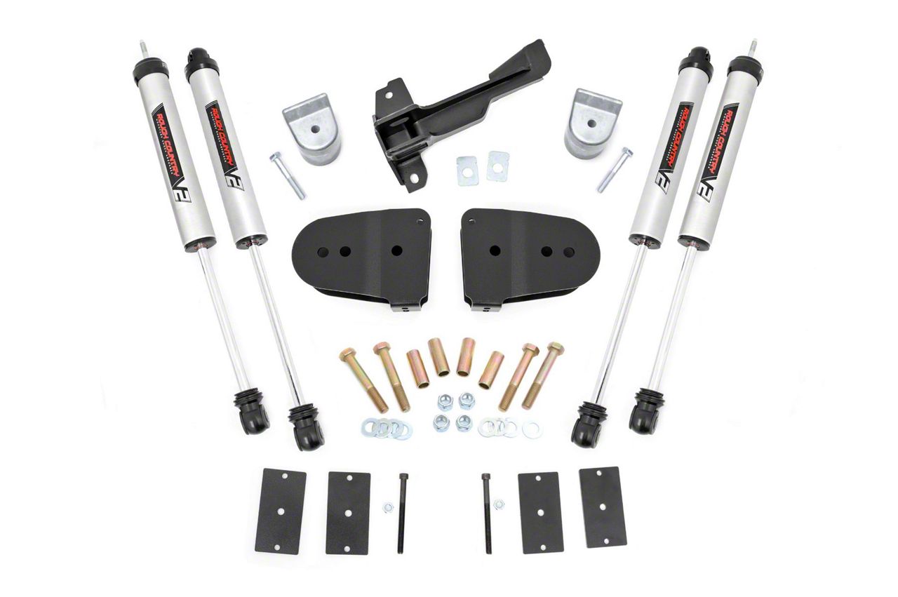 Rough Country F350 Super Duty 3Inch Suspension Lift Kit with V2