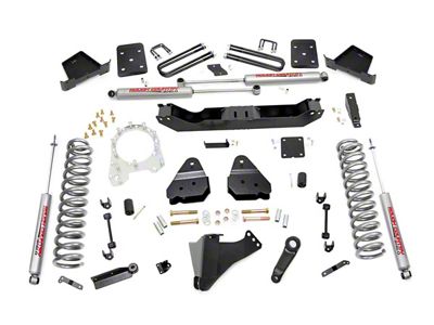 Rough Country 4.50-Inch Suspension Lift Kit with Premium N3 Shocks (17-22 4WD 6.7L Powerstroke F-350 Super Duty w/ 3.50-Inch Rear Axle)