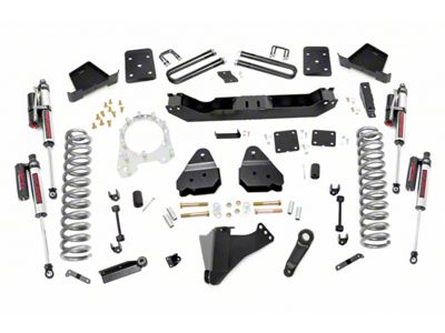 Rough Country 4.50-Inch Suspension Lift Kit with Vertex Reservoir Shocks (17-22 4WD 6.7L Powerstroke F-350 Super Duty SRW w/ 3.50-Inch Rear Axle)