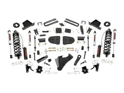 Rough Country 6-Inch Coil-Over Conversion Suspension Lift Kit with V2 Monotube Shocks (23-25 6.7L Powerstroke F-350 Super Duty SRW, Excluding Tremor)