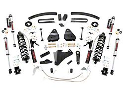 Rough Country 6-Inch Coil-Over Conversion Suspension Lift Kit with Add-A-Leafs and Vertex Reservoir Shocks (08-10 4WD 6.4L Powerstroke F-350 Super Duty SRW)
