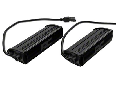 Rough Country 8-Inch Black Series LED Grille Kit (17-19 F-350 Super Duty Lariat)