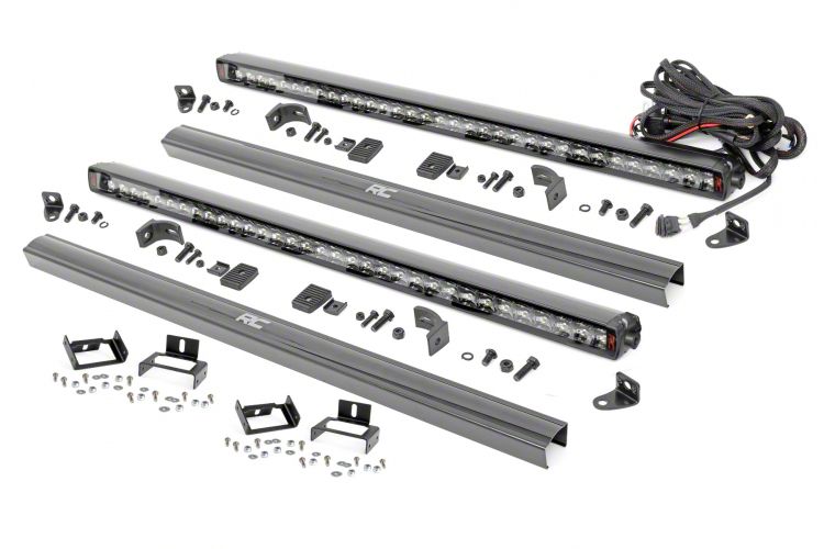8 Inch LED Grille Kit 17-19 F-250 Lariat Rough Country