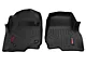 Rough Country Heavy Duty Front and Rear Floor Mats; Black (17-24 F-350 Super Duty SuperCrew w/ Bucket Seats)