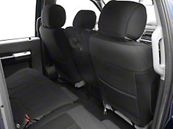 Rough Country Neoprene Front and Rear Seat Covers; Black (11-16 F-350 Super Duty w/ 60/40 Rear Bench Seats)