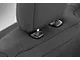 Rough Country Neoprene Rear Seat Covers; Black (17-22 F-350 Super Duty SuperCrew XL, XLT)