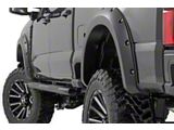 Rough Country Offroad Pocket Fender Flares; Flat Black (23-26 F-350 Super Duty SRW)