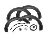 Rough Country Offroad Pocket Fender Flares; Tuxedo Black (11-16 F-350 Super Duty SRW)