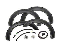 Rough Country Pocket Fender Flares; Tuxedo Black (11-16 F-350 Super Duty SRW)