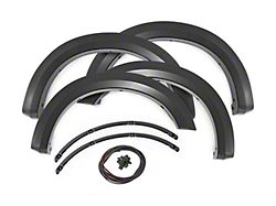 Rough Country Sport Fender Flares; Flat Black (23-25 F-350 Super Duty SRW)