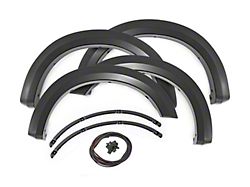 Rough Country Sport Fender Flares; Gloss Black (23-25 F-350 Super Duty SRW)