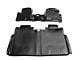 Rough Country Heavy Duty Front Over the Hump and Rear Floor Mats; Black (15-24 F-150 SuperCrew)