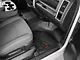 Rough Country Heavy Duty Front Over the Hump and Rear Floor Mats; Black (12-18 RAM 1500 Crew Cab)