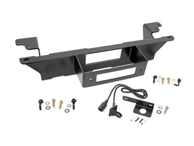 Rough Country Hidden Winch Mounting Plate (99-06 Silverado 1500)