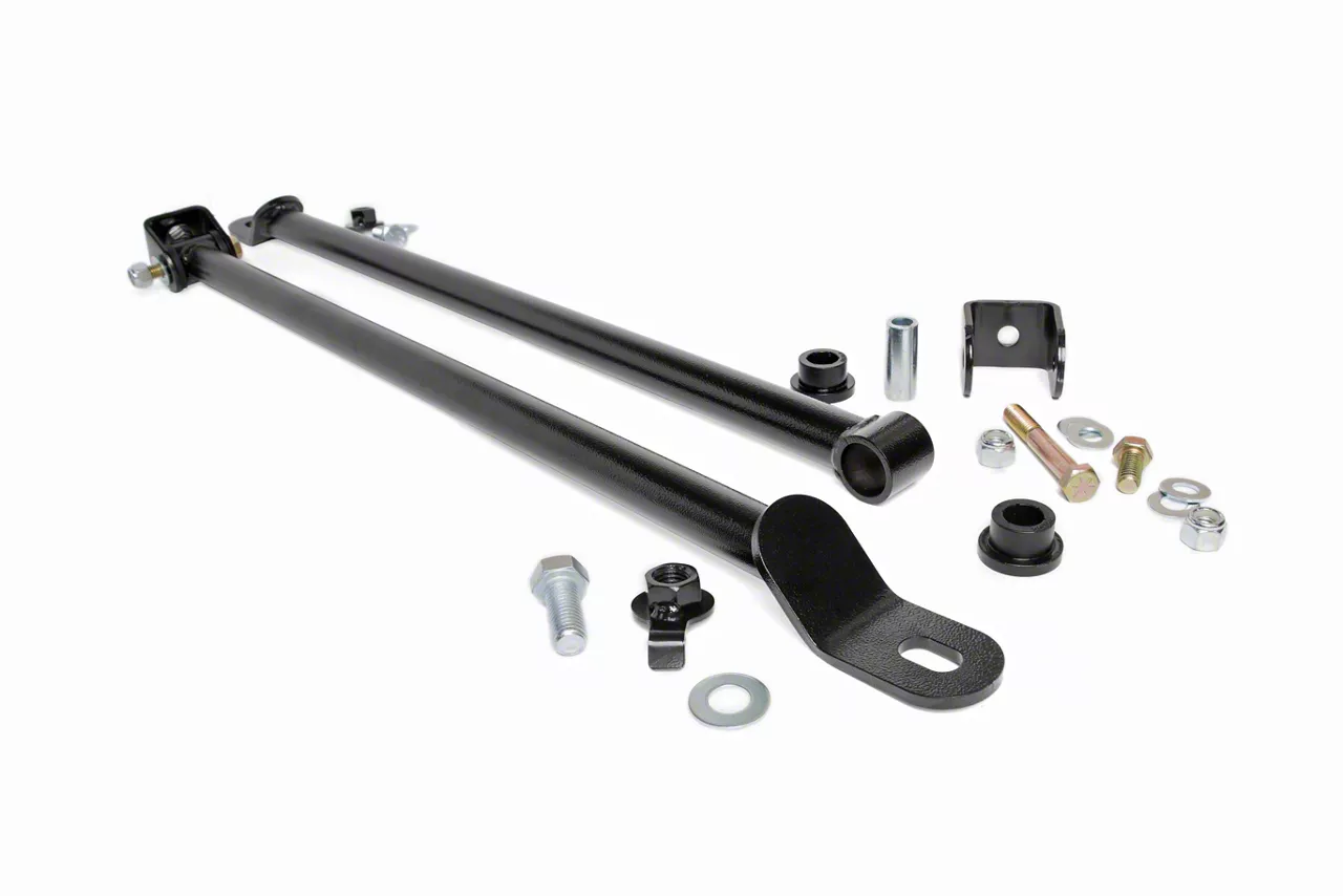 Rough Country Kicker Bar Kit for Rough Country 4 to 6-Inch Lift Kits (15-20 4WD F-150, Excluding Raptor)