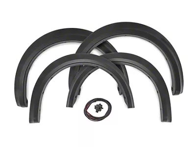 Rough Country Sport Fender Flares; Ingot Silver Metallic (22-26 Maverick)