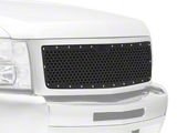 Rough Country Offroad Mesh Upper Grille Insert; Black (07-13 Silverado 1500)