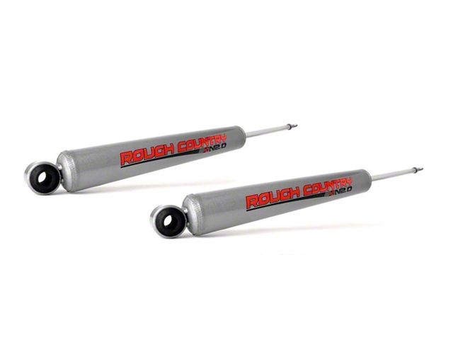 Rough Country Premium N2.0 Rear Shocks for 3 to 4.75-Inch Lift. (07-18 2WD/4WD Sierra 1500)