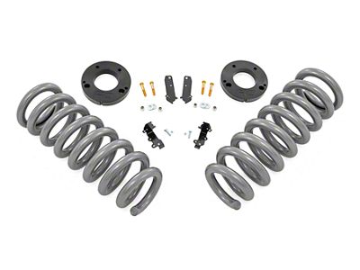 Rough Country Suspension 1.50-Inch Front Leveling Kit with Replacement Coil Springs (21-24 RAM 1500 TRX)