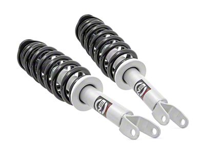 Rough Country Suspension N3 Loaded Leveling Front Struts for 2-Inch Lift (19-25 RAM 1500, Excluding RHO & TRX)