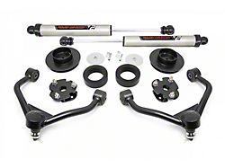 Rough Country Suspension 3-Inch Bolt-On Suspension Lift Kit with V2 Monotube Shocks (12-18 4WD RAM 1500 w/o Air Ride)