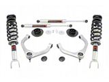 Rough Country Suspension 3-Inch Suspension Lift Kit with Front M1 Monotube Struts and Rear M1 Monotube Shocks (12-18 4WD RAM 1500 w/o Air Ride)