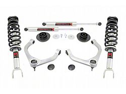 Rough Country Suspension 3-Inch Suspension Lift Kit with Front M1 Monotube Struts and Rear M1 Monotube Shocks (12-18 4WD RAM 1500 w/o Air Ride)