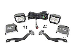 Rough Country Suspension 3-Inch Osram Wide Angle Series LED Ditch Light Kit (19-25 RAM 1500)