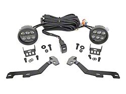 Rough Country Suspension 3.50-Inch Round Amber DRL LED Ditch Light Kit (19-25 RAM 1500)