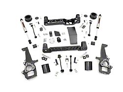 Rough Country Suspension 4-Inch Suspension Lift Kit with V2 Monotube Shocks (12-18 4WD RAM 1500 w/o Air Ride)