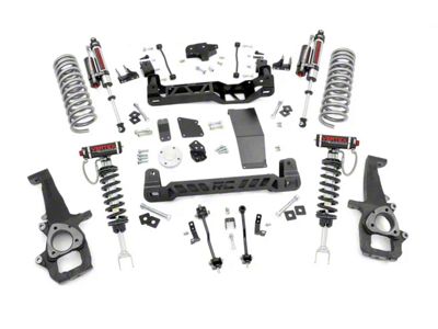 Rough Country 6-Inch Suspension Lift Kit with Vertex Adjustable Coil-Overs and Vertex Shocks (12-18 4WD RAM 1500)
