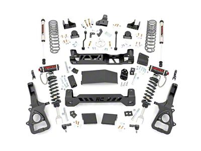 Rough Country 6-Inch Suspension Lift Kit with Vertex Adjustable Coil-Overs and V2 Monotube Shocks (2025 4WD RAM 1500 w/o Air Ride, Excluding RHO)