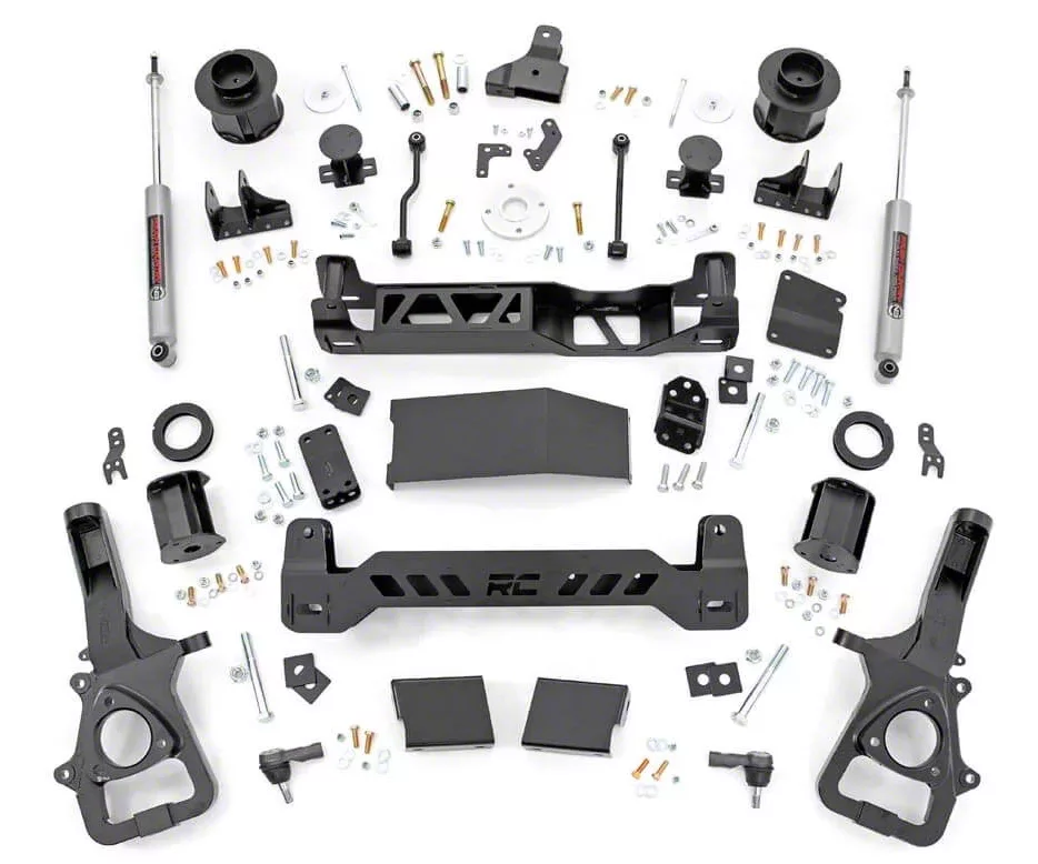 Rough Country RAM 1500 6Inch Suspension Lift Kit with Strut Spacers