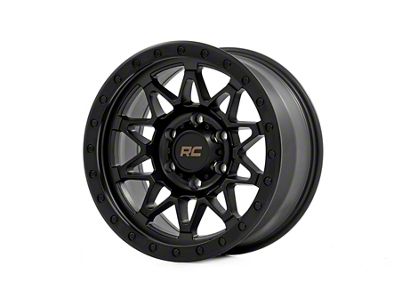 Rough Country 78 Series Black 5-Lug Wheel; 18x9; -12mm Offset (09-18 RAM 1500)