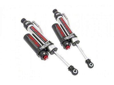 Rough Country Vertex Adjustable Remote Reservoir Shocks for 2-Inch Lift (19-25 RAM 1500 w/o Air Ride, Excluding RHO & TRX)