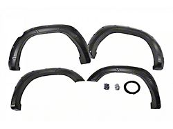 Rough Country Defender Pocket Fender Flares; Gloss Black (19-23 RAM 1500, Excluding TRX)