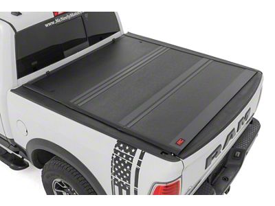 Rough Country Hard Low Profile Tri-Fold Tonneau Cover (09-18 RAM 1500 w/ 5.7-Foot Box & w/o RAM Box)