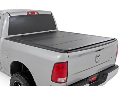 Rough Country Hard Tri-Fold Flip-Up Tonneau Cover (09-18 RAM 1500 w/ 6.4-Foot Box & w/o RAM Box)