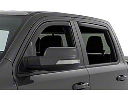Rough Country In Channel Rain Guard Side Window Deflectors; Front and Rear (19-25 RAM 1500 Crew Cab)