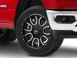 Rough Country 93 Series Matte Black Milled 6-Lug Wheel; 20x9; 0mm Offset (19-26 RAM 1500)