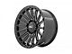 Rough Country 97 Series Gloss Black Milled 8-Lug Wheel; 20x10; -19mm Offset (06-08 RAM 1500 Mega Cab)