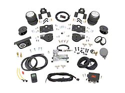 Rough Country Suspension Rear Air Spring Kit with OnBoard Air Compressor and Wireless Remote for 4-Inch Lift (19-25 4WD RAM 1500)