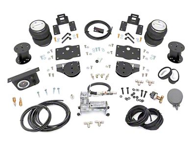 Rough Country Rear Air Spring Kit with Onboard Air Compressor for 6-Inch Lift (19-25 4WD RAM 1500)
