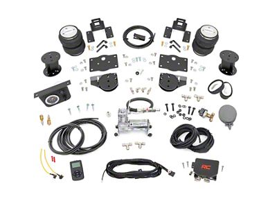 Rough Country Rear Air Spring Kit with OnBoard Air Compressor and Wireless Remote for 6-Inch Lift (19-25 4WD RAM 1500)