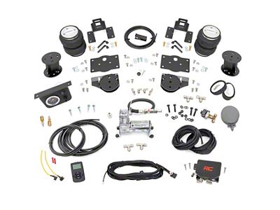 Rough Country Rear Air Spring Kit with OnBoard Air Compressor and Wireless Remote for 6-Inch Lift (19-24 4WD RAM 1500)