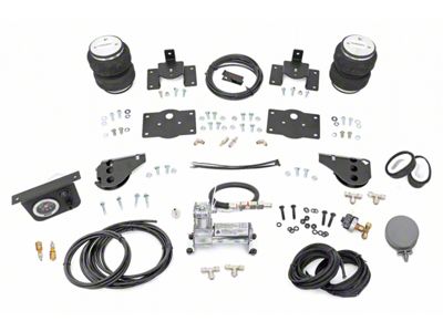 Rough Country Rear Air Spring Kit with OnBoard Air Compressor for Stock Height (09-18 4WD RAM 1500 w/o Air Ride)