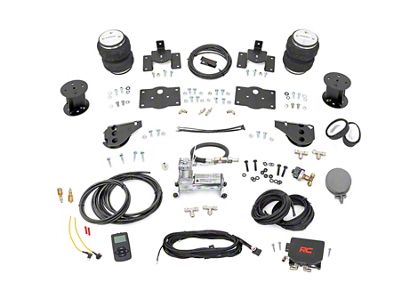 Rough Country Rear Air Spring Kit with OnBoard Air Compressor and Wireless Remote for 6-Inch Lift (09-18 RAM 1500 w/o Air Ride)